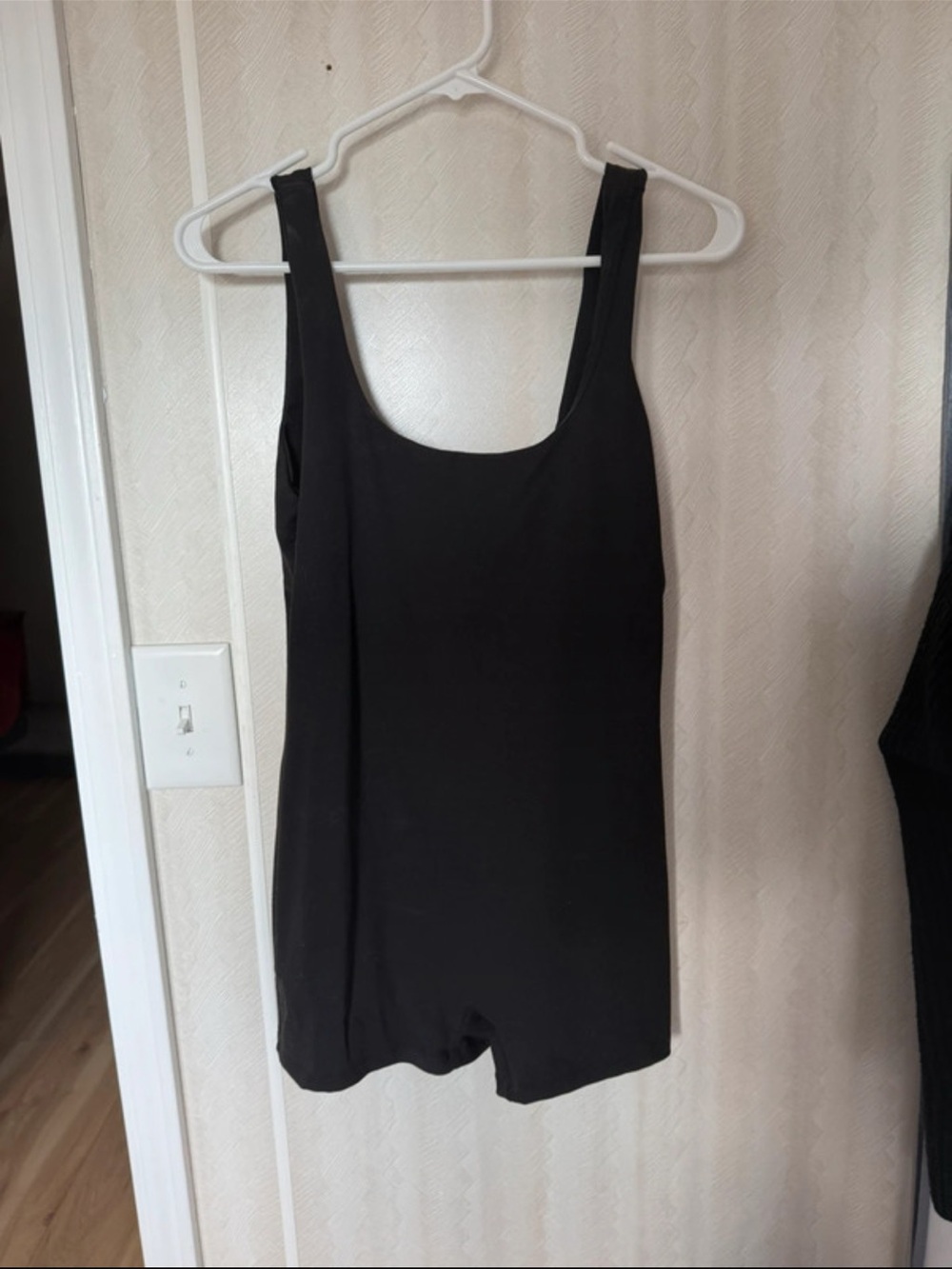 Everyday Black Scoop Neck Bodysuit